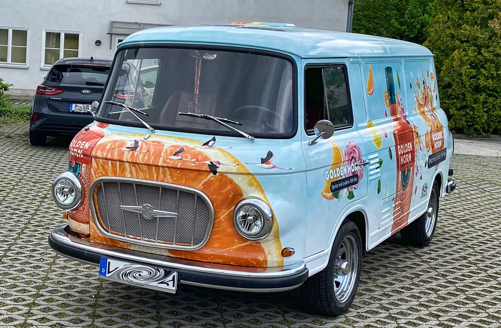Barkas B1000 Golden Horn Barkas B1000 Digitaldruck Golden Horn