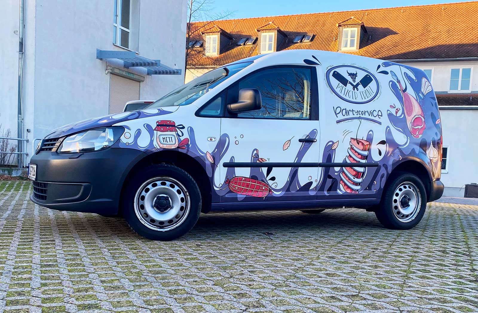 VW Caddy Digitaldruck Metzger Franz VW Caddy Digitaldruck Metzger Franz