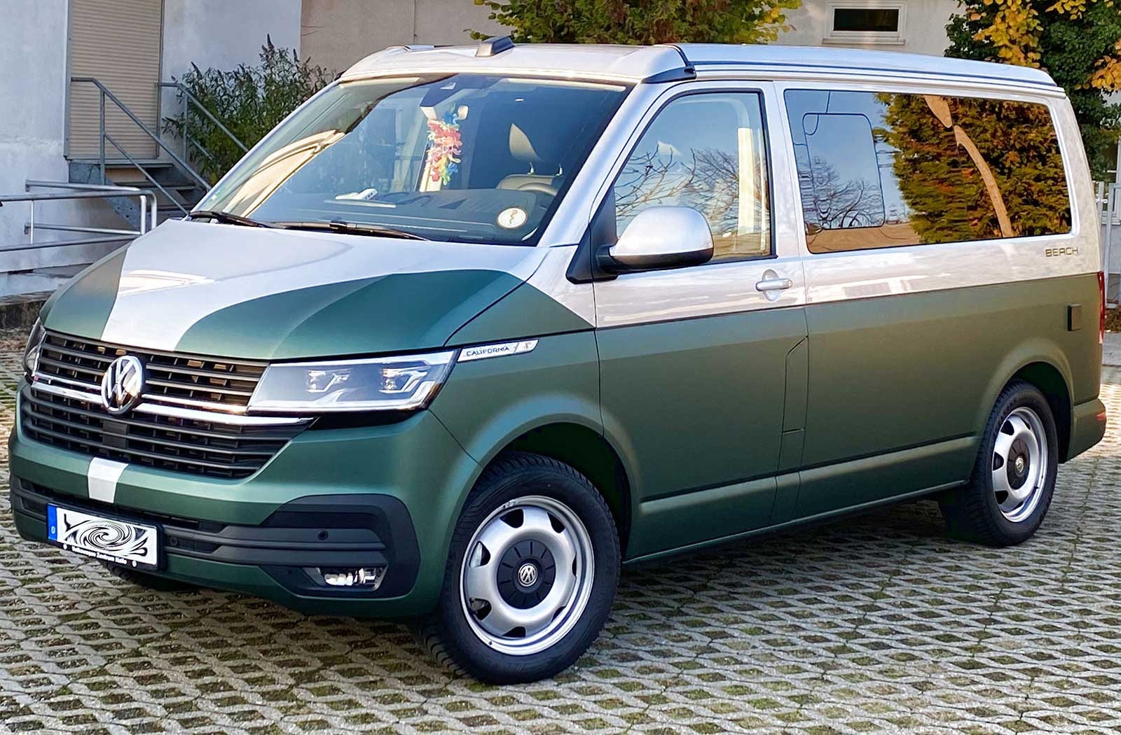 VW T6 3M Matte Pine Green Metallic