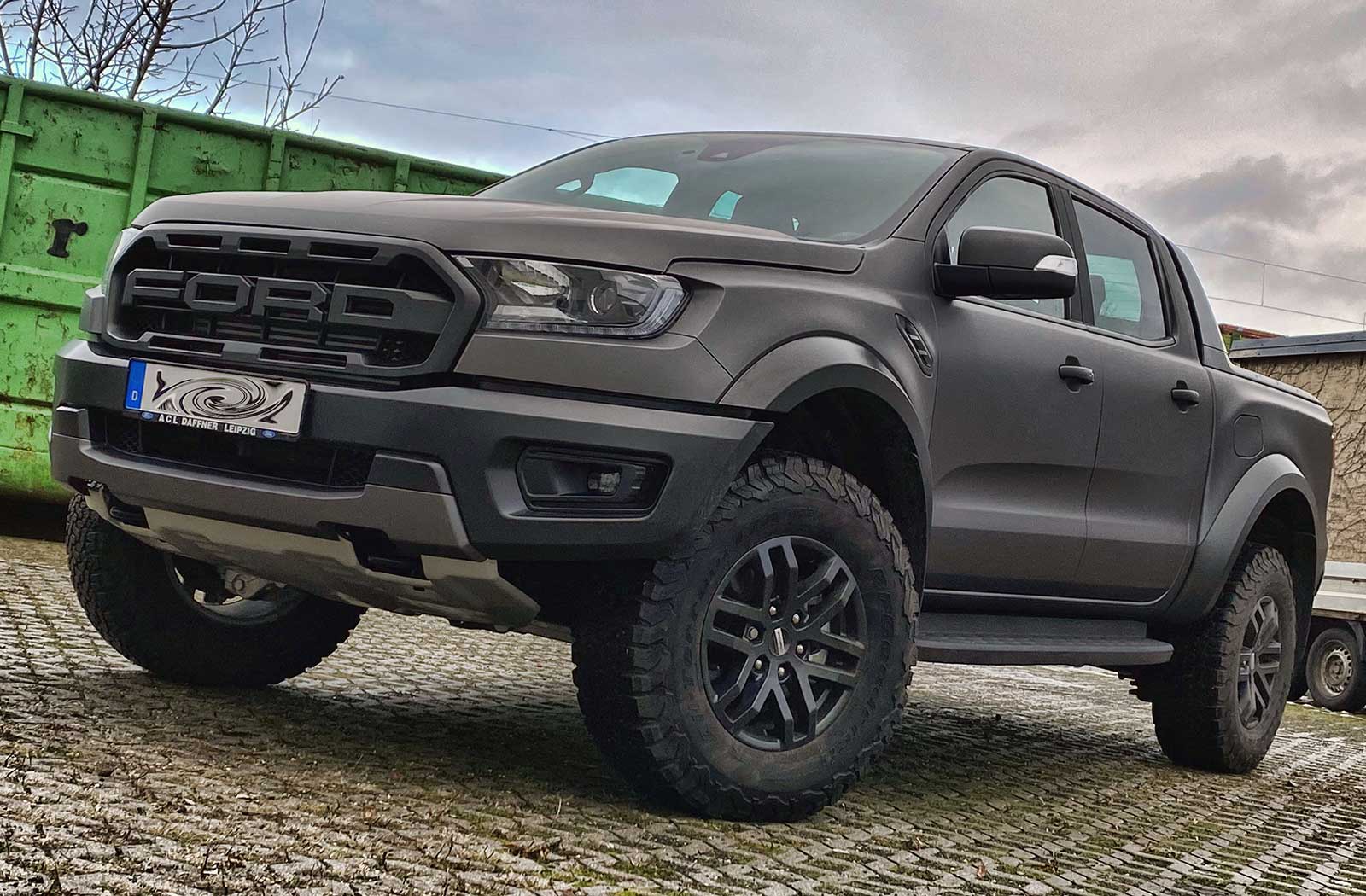 Ford Ranger Raptor Avery SWF Matte Metallic Charcoal Ford Ranger Raptor Avery SWF Matte Metallic Charcoal