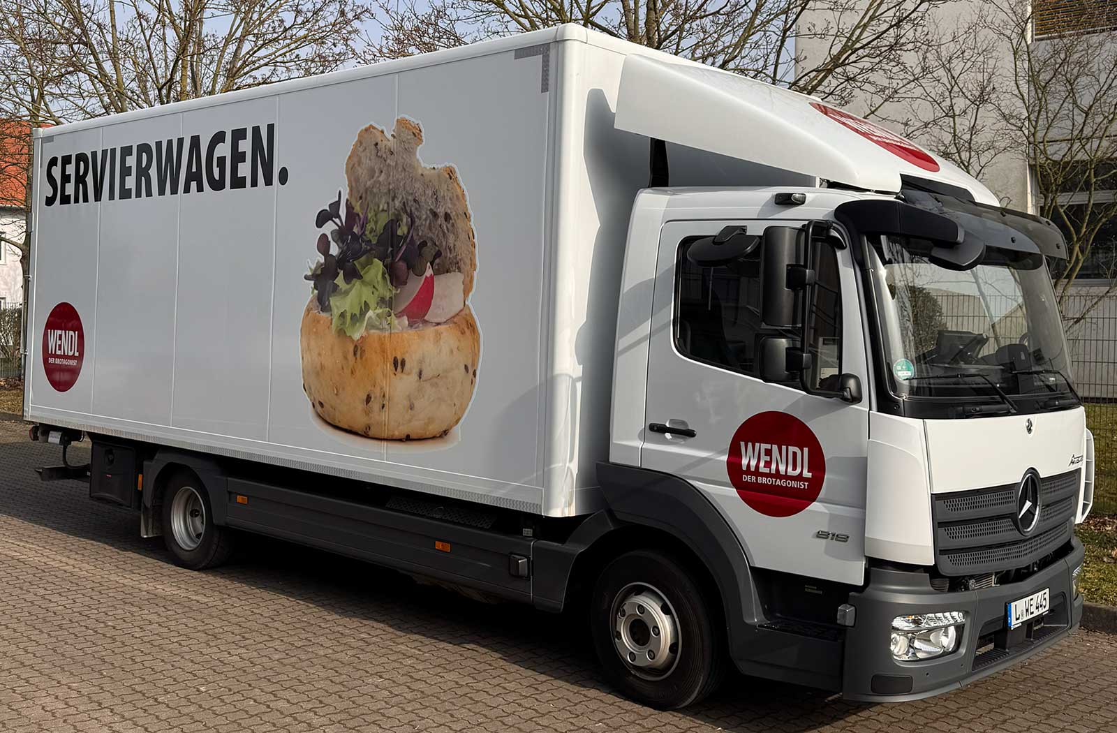 Mercedes Benz Atego Digitaldruck