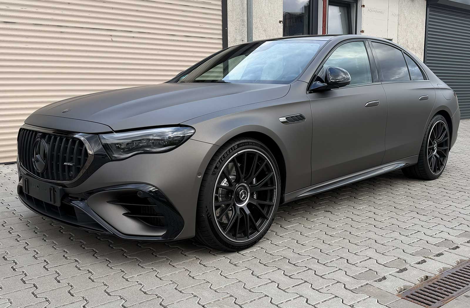 Mercedes Benz E53 3M Matte Metallic Charcoal