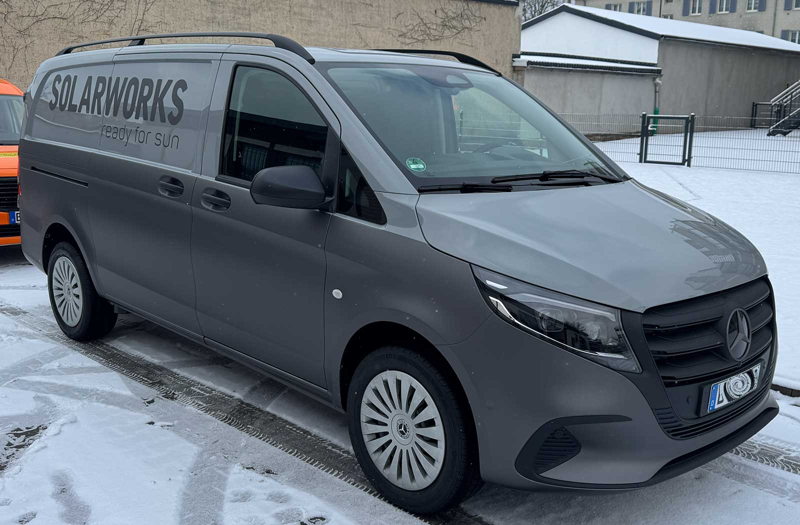 Mercedes Benz Vito Avery SWF Charcoal Matte Metallic